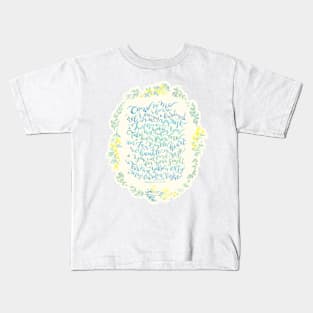 Come to Me - Matthew 11:28-30 Kids T-Shirt